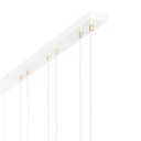 Glam 4 Hvid/Opal Pendellampe - Ø15 cm, E14, 230V, Max 10W (Lyskilde ikke inkluderet)