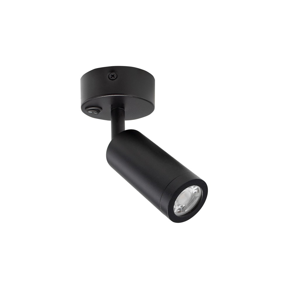 Madara Slim GU11/MR11 LED Armatur Sort 230V IP20 36x95x165 (Uden lyskilde)