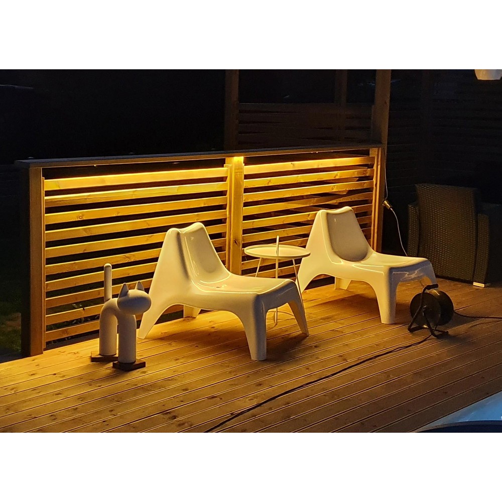 5 m. Vandtæt LED Strip (Type Q) - 230V, IP67, 60 LED, 6W pr. meter