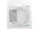 USB-C (han) til DisplayPort (han) kabel, 4K, Alu.sort (1,8m)