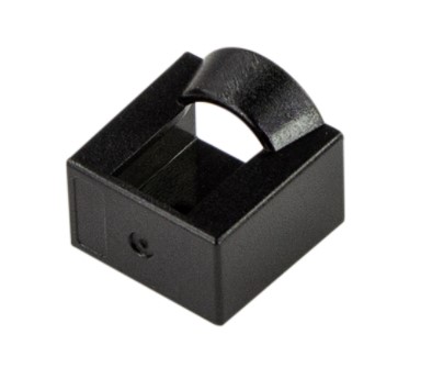 Støvhætte til RJ45-stik - Snap-on, Sort (50 stk.)