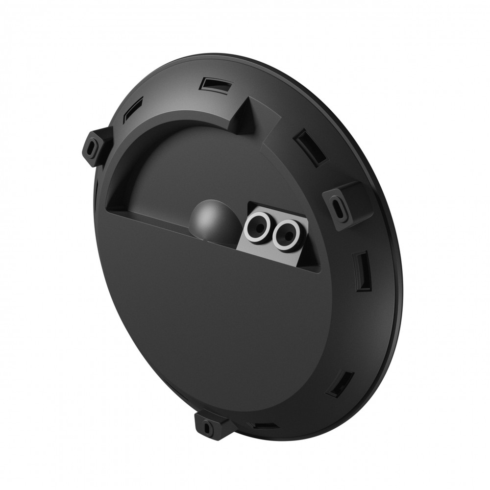 Sort Nymphea Omni loftlampe - IP65, IK08, 230V, E27, 90mm, rund design