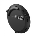 Sort Nymphea sensorlampe 230V E27 - rund, Omni, Sense, IP65, IK08