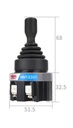 HNT-C201 2 pos. Joystick kontakt, mometan (2NO)