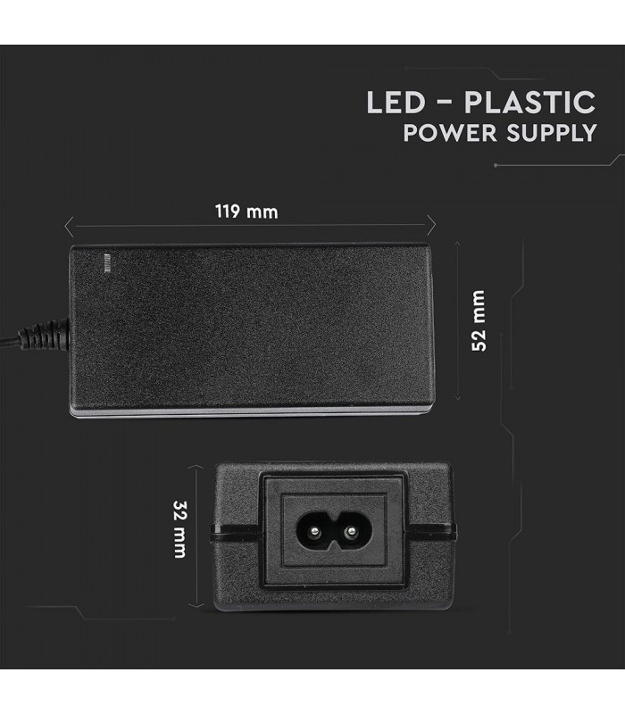 transformator til LED strips - 78W, 12V, 6.5A