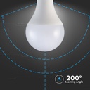 A80 LED Pære 18W E27 - 3000K, 2000lm, RA80 - Energibesparende og kraftfuld lyskilde med E27 fatning til behagelig belysning ved 3000K.
