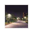 V-Tac 7.5W Solcelle Havelampe LED - Sort, Ø42 cm, med solcelle, sensor og IP65
