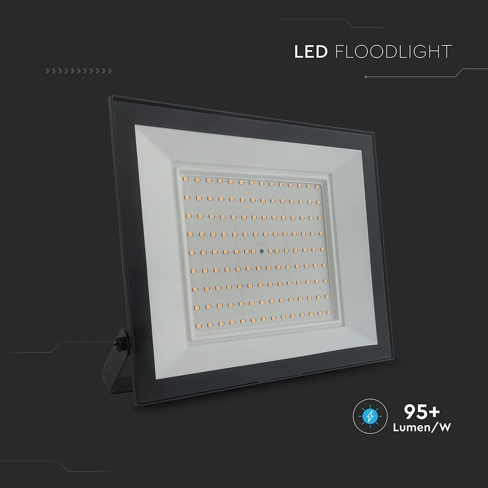 V-Tac 100W LED Projektør - Arbejdslampe til udendørs brug, 100W Effekt, 230V Input, 9500lm, RA80, IP65
