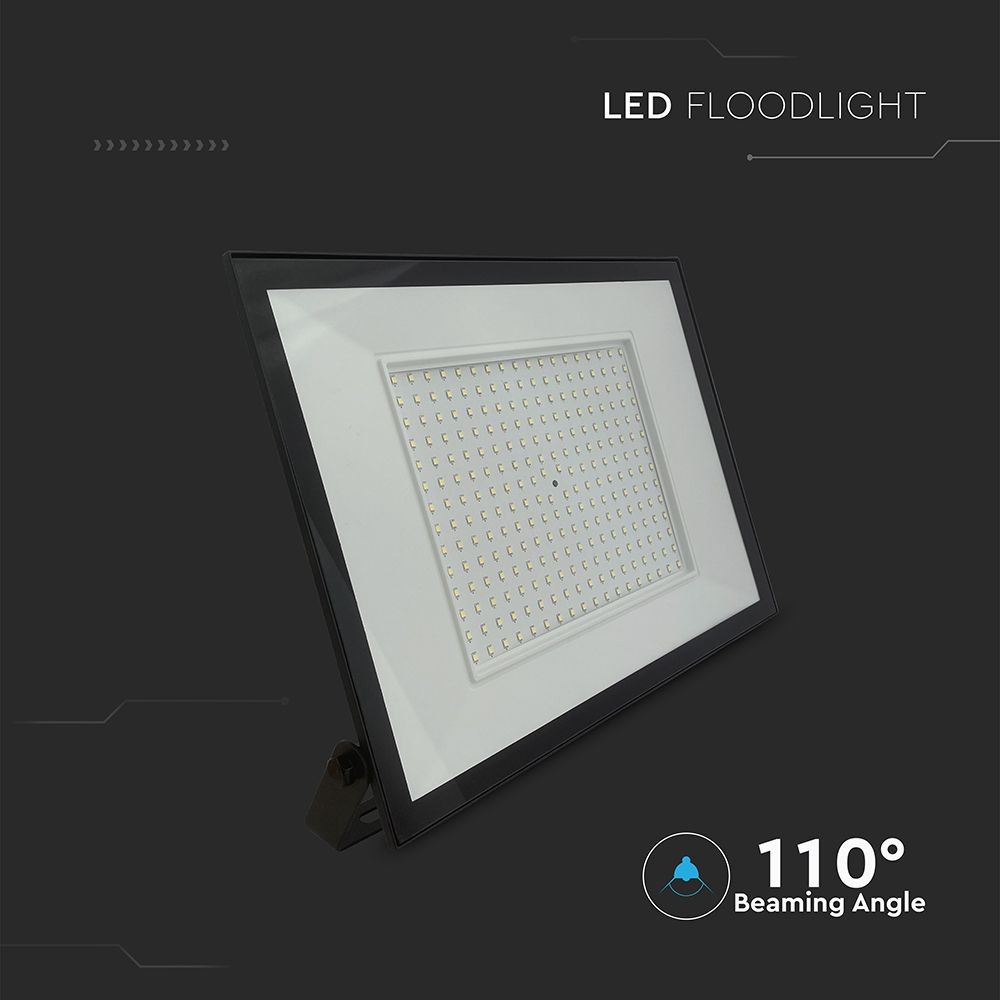 V-Tac 200W LED projektør - Arbejdslampe til udendørs brug (230V, 19200lm, RA80, IP65)