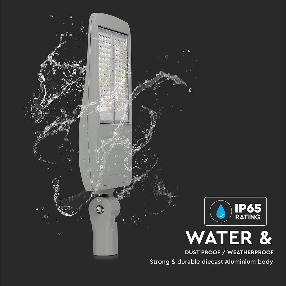 150W Gadearmatur - LED, Dimbar, Samsung Chip, 4000K, 140lm/W
