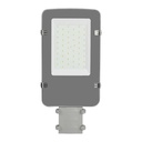 30W LED vejlygte med Samsung chip, 4000K, grå hus, 3000lm, RA80, IP65, 5 års garanti