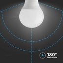 P45 LED 3,7W E14 - plastik, Samsung chip, 6500K - 5 års garanti