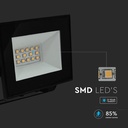 V-Tac 10W LED projektør - Arbejdslampe til udendørs brug, med 850lm lysstyrke og IP65 beskyttelse