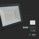 V-Tac 50W LED projektør - Arbejdslampe til udendørs brug, 4500lm, RA80, IP65