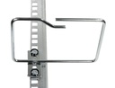 Frontkabelføringsring 19" rack - 140x100mm, stål (2 stk.)