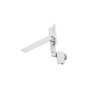 Noctis Lux 4 projektør 10W Varm hvid med PIR sensor, 230V, IP44, 94x150x53mm, hvid - Ideel til udendørs belysning