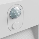 Lumina Pop lampe - 2-pak med RGBW+dim, PIR sensor, 500mAh batteri, USB-C opladning - hvid, 78x80x22