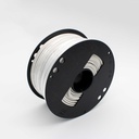 Hvid lampeledning 2x0,75 mm² - 100 meter