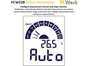 PCW02B Digital Smart Multimeter, Sand RMS