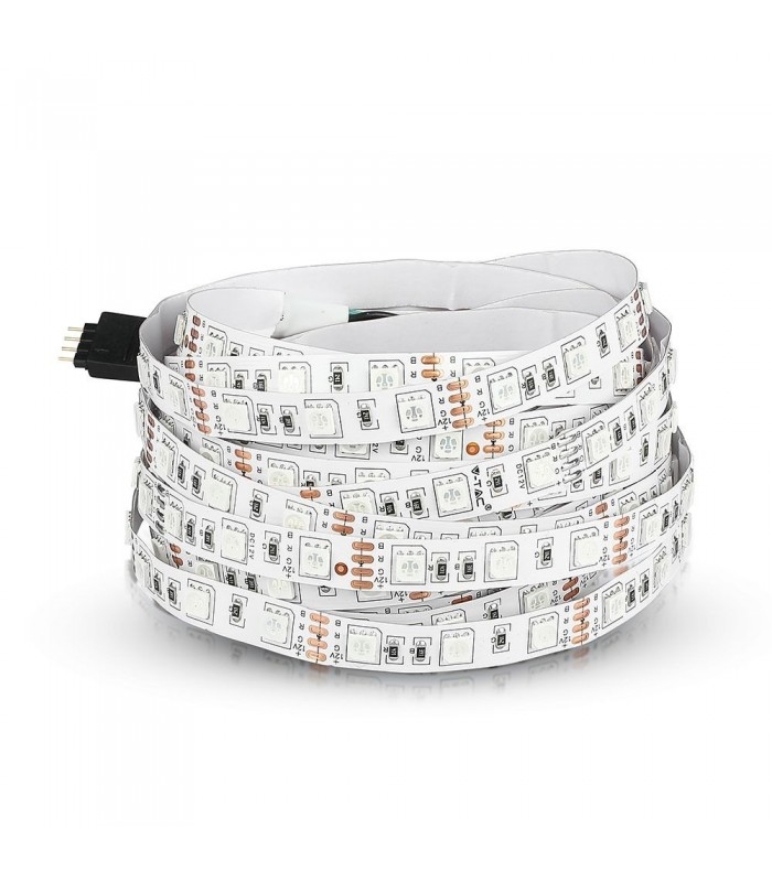 10,8W/m RGB LED strip - 5m, 60 LED pr. meter