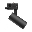 Sort Andromeda Prime skinnespot 8W - 3-faset CCT, 230V, 25°, IP20, DI, Spectrum, RA80. 600lm. 54x109x160mm.