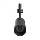 Sort Andromeda Prime skinnespot 8W - 3-faset CCT, 230V, 25°, IP20, DI, Spectrum, RA80. 600lm. 54x109x160mm.