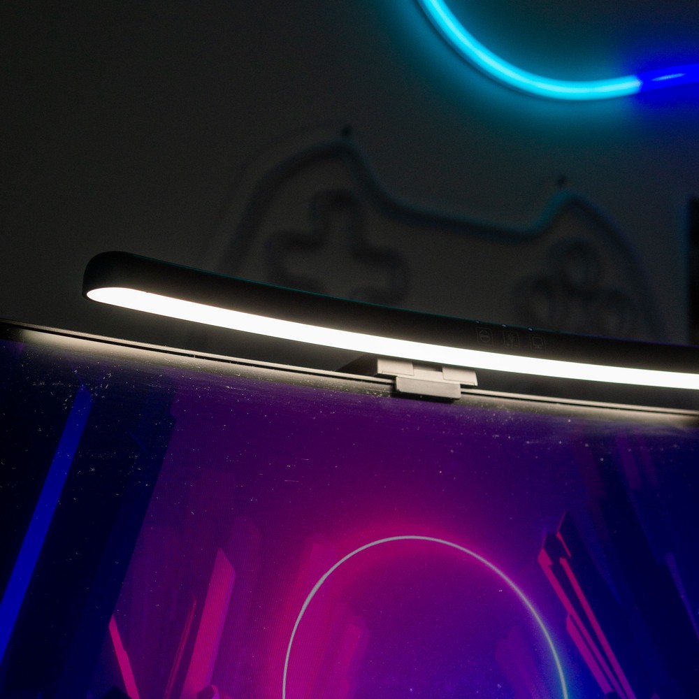 Buet Monitor Light Bar CCT - 40cm bred, touch styring, 5W, 400lm, til PC skærm (USB 5V input)