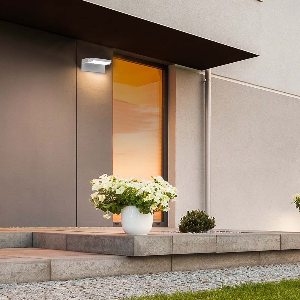 17W LED Væglampe - 3000K, Hvidt Hus, IP65, Effekt: 17W, 2520lm, RA80, IP65