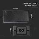 V-Tac 30W LED strip strømforsyning - 12V DC, 5A, IP44 til vådrum