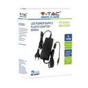 V-Tac 30W LED strip strømforsyning - 12V DC, 5A, IP44 til vådrum