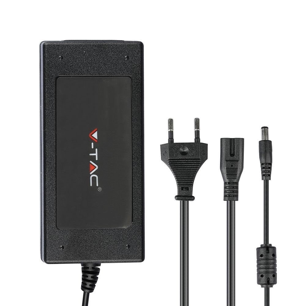 V-Tac 30W LED strip strømforsyning - 12V DC, 5A, IP44 til vådrum
