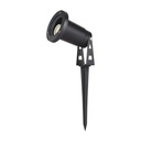 V-Tac mini spyd - GU10, IP65, Sort, uden lyskilde, RA80, Vandtæt, Udendørs belysning