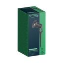 V-Tac mini spyd - GU10, IP65, Sort, uden lyskilde, RA80, Vandtæt, Udendørs belysning