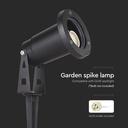 V-Tac mini spyd - GU10, IP65, Sort, uden lyskilde, RA80, Vandtæt, Udendørs belysning