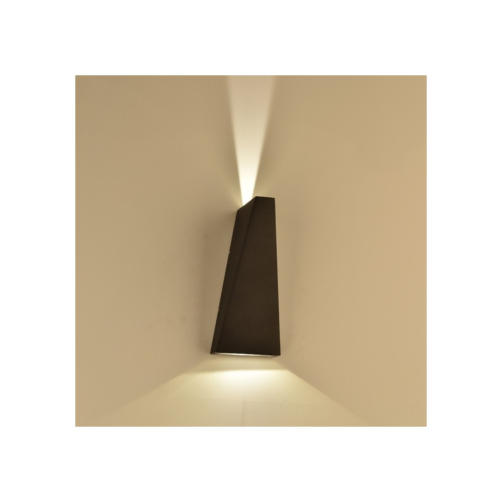 V-Tac 6W LED Udendørs Væglampe - IP65, 230V, inkl. Lyskilde (Erstatter 50W, 660lm, RA 80)