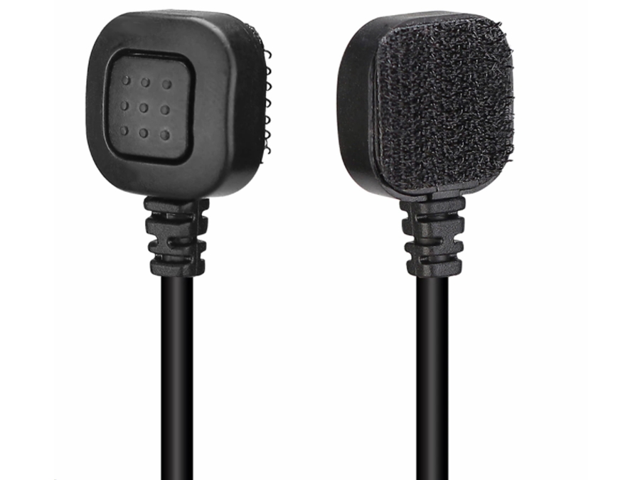 Motorcykel PMR headset m. PPT og 2 pin Kenwood stik
