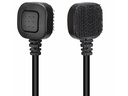 Motorcykel PMR headset m. PPT og 2 pin Kenwood stik