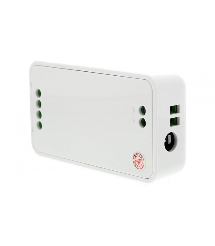 RGB controller med fjernbetjening - 12V / 24V, RF trådløs, 220W