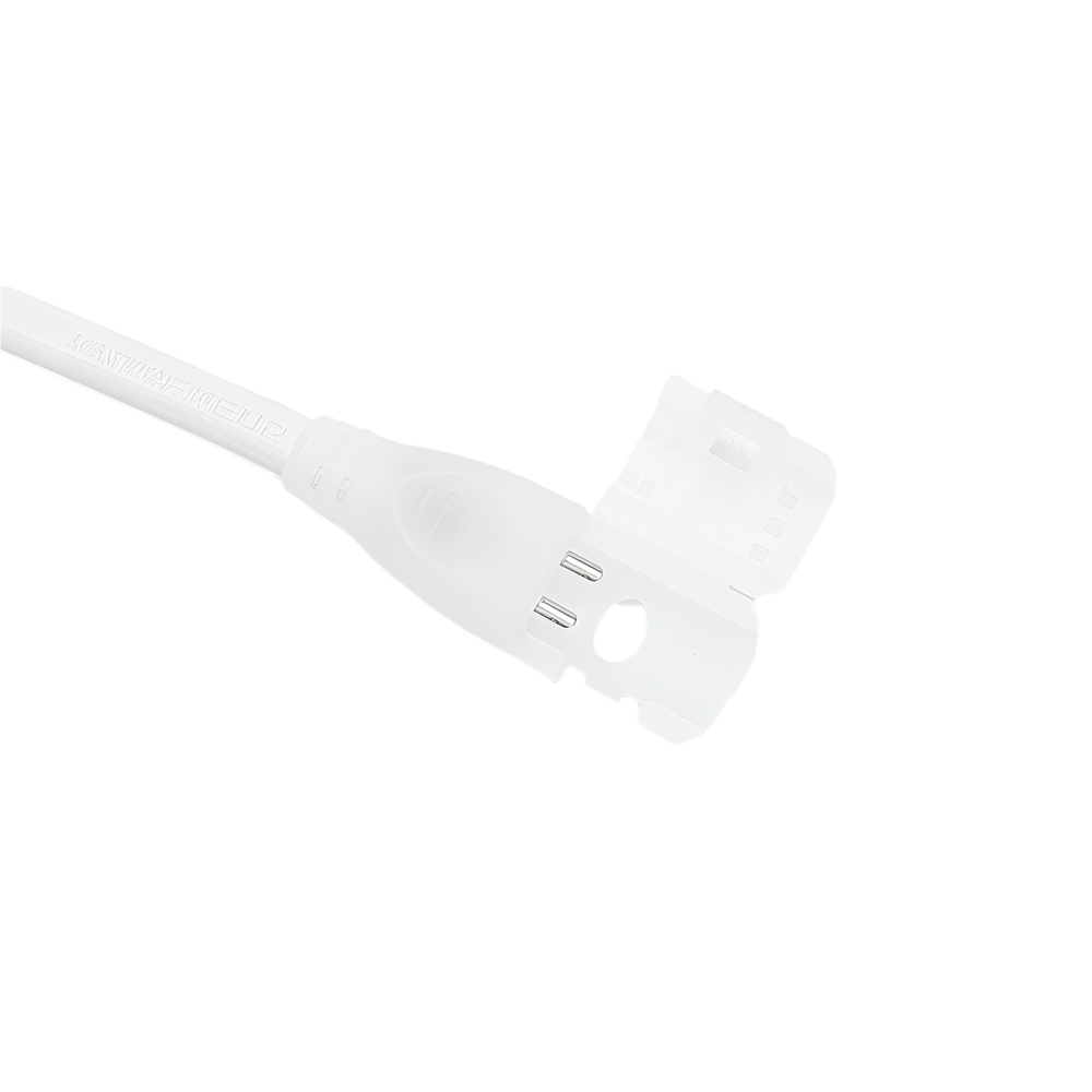 Vandtæt 3m stik til 230V LED strip Neon COB inkl. endeprop, IP67