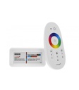 RGB controller med fjernbetjening - 12V / 24V, RF trådløs, 220W