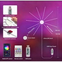 Fyrværkeri LED strip med Bluetooth app og 5V USB-strømforsyning