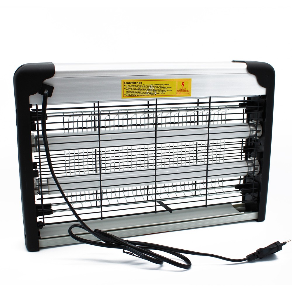 LEDlife insektlampe 2x10W - Effektiv indendørs insektfanger med UV-lys (dækker ca. 80m2)