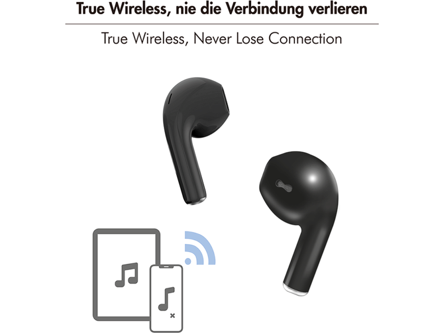 Bluetooth® (TWS) in-ear headphones - med oplader etui