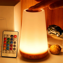 Opladelig RGBW LED bord/natlampe - Hvid, touch dæmpbar, IP20, 1.5W, RA80 - Indendørs brug
