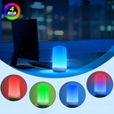 RGB+CCT LED Bord/Natlampe - Bluetooth, Hvid, Touch Dæmpbar, IP20 Indendørs, 5W, RA80, 5V DC USB Input