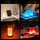 RGB+CCT LED Bord/Natlampe - Bluetooth, Hvid, Touch Dæmpbar, IP20 Indendørs, 5W, RA80, 5V DC USB Input