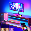 RGB+CCT LED Bord/Natlampe - Bluetooth, Hvid, Touch Dæmpbar, IP20 Indendørs, 5W, RA80, 5V DC USB Input