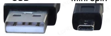 USB 2.0 kamera-datakabel - A han til 8P Sony han (1,5m)