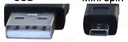 USB 2.0 kamera-datakabel - A han til 8P Sony han (1,5m)