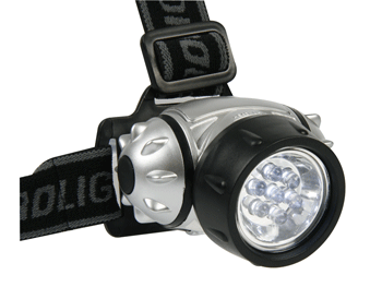 Pandelampe m. 7 hvide UB LED